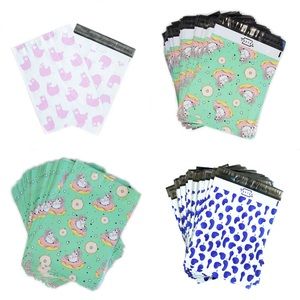 Set of 90 polymailers fun colourful prints ship